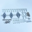 画像9: ステンレススチール製2軸バランスサスペンションキット スチールプレートトレーラー 1/14 タミヤ RCダンプトラック SCANIA 770S VOLVO FH16XL 車用 S25d7276414263 (9)