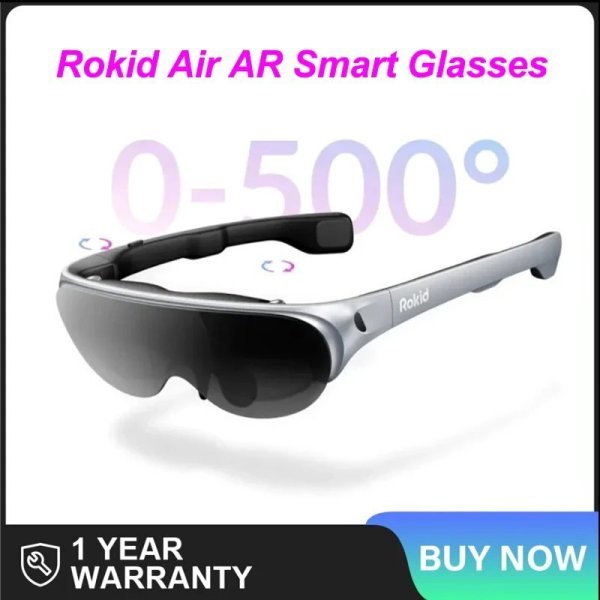画像1: Rokid Air ARグラス 120型大画面 1080P高画質 OLED S22d7309671300 (1)