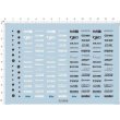 画像2: 1/24ダッシュボードトレードマーク（サイドドアステッカー）1:24改造車用ウォーターステッカー S22d7525149117 (2)