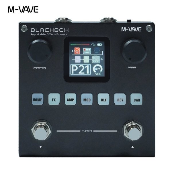 画像1: [Blackbox] M-VAVE マルチエフェクトペダル ギターペダル MK300/Blackbox/Tank-G/Tank-B/TANK-MINI/Cube Baby/LOST TEMPO エレキギターエフェクトペダル S22d7539930625_7 (1)