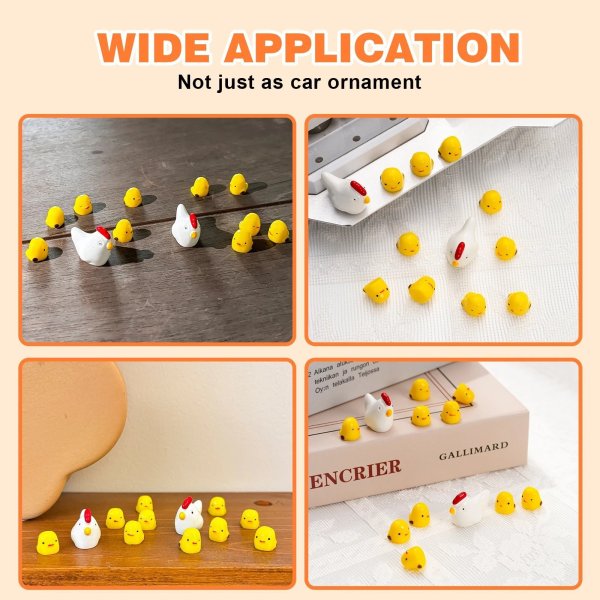 画像7: かわいいミニ動物の車のダッシュボードアクセサリー、楽しい動物の車のバックミラーの装飾、室内装飾、妖精の庭、家の車へのギフト S25d7540045606 (7)