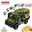 画像1: 3850個 RC オフロード レスキュー トラック MOC ブロック S22d7549954873 (1)