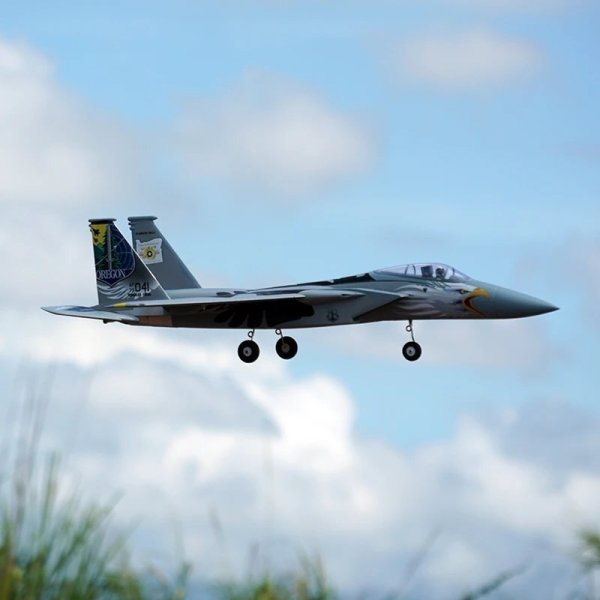 画像1: XFly F-15 イーグル ツイン 40mm EDF ジェット PNP 電動 RC 飛行機 710mm ウイングスパン 固定ランディングギア 初心者向け S22d7614315344 (1)