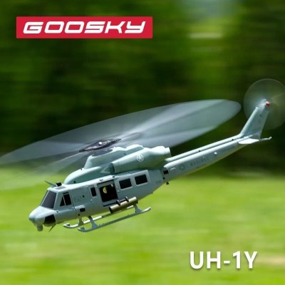 画像1: 2024 GOOSKY E2 UH-1Y 3D RC ヘリコプター UH-1Y ヴェノム ヘリコプター S22d7652455745