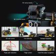 画像3: RPi5 8Gボード付き Yahboom 4WD Raspbot V2 AIロボットカーキット Raspberry Pi 5ベース 初心者向け教育プロジェクト ROS2 Humble Pythonプログラミング S22d7669892490 (3)