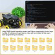 画像5: RPi5 8Gボード付き Yahboom 4WD Raspbot V2 AIロボットカーキット Raspberry Pi 5ベース 初心者向け教育プロジェクト ROS2 Humble Pythonプログラミング S22d7669892490 (5)