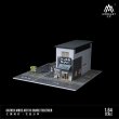 画像4: MoreArt 1:64 ラーメンレストラン 照明バージョン 組み立てシーン モデルカー 駐車場 ディスプレイ&コレクション&ギフト用 S22d7676350707 (4)