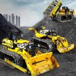 画像4: 520個RC変形ロボット掘削機レーシングカー建設玩具 S22d7791912133 (4)