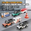 画像2: 6601グリーンRCカー MINI合金 1/64 ラジコンカー 子供 ギフト 電子玩具 S22d7805615387 (2)