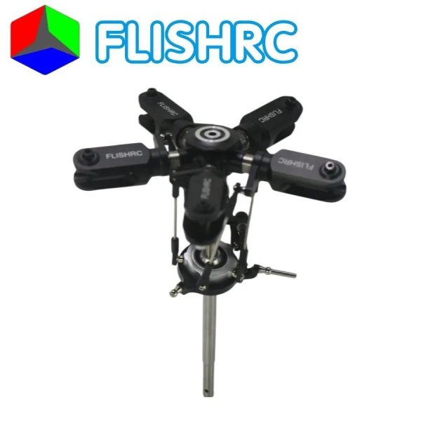 画像1: [5ローターヘッド] FLISHRC 500 ヘリコプター 用 メタルローターヘッド S22d7809958164_3 (1)