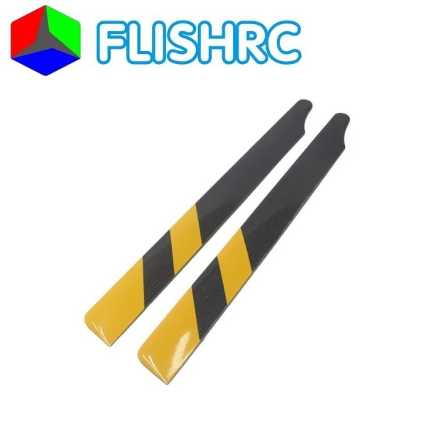 画像1: 360MM - FLISHRC カーボンファイバー メイン ブレード スケール ヘリコプター アクセサリー S22d7812243866_0 (1)