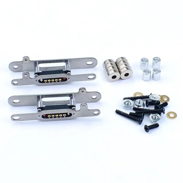 画像1: [770S用] 車の屋根の金属マグネットルート12回路磁気吸引力1/14タミヤRCトラックSCANIA 770S 56368ボルボFH16 ACTROS 3363車用 S20d7880774345_1 (1)