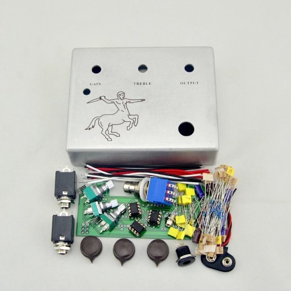 画像1: 1590bbダイキャストアルミ筐体搭載のKlonオーバードライブペダルキット（DIY） S22d7882427595 (1)