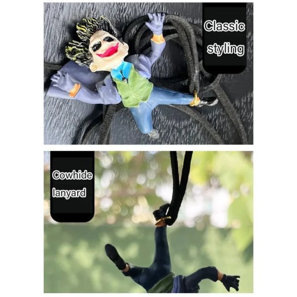 画像6: ジョーカー：車の樹脂ペンダントクリエイティブ車のバックミラー牛革漫画ペンダントクリスマスギフト新製品 S25d7938007765 (6)