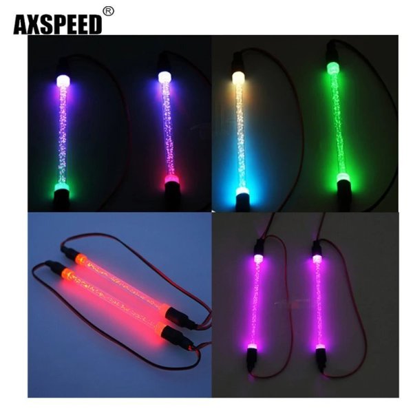 画像1: AXSPEED RCカー LEDライト カラフル 装飾パーツ ドリフト バギー クローラー S22d7996220681 (1)
