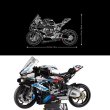 画像4: 1900個テクニカルバイク LEGO互換 高速モデル 知育玩具 S22d8001952057 (4)