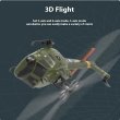 画像4: F07V UH-1 イロコイ ヒューイ リアル RC ヘリコプター 6 チャンネル 3D 特殊効果 単プロペラ シミュレーションモデル S22d8024022610 (4)