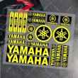 画像3: ビニール製バイクステッカー ヤマハ ステッカー ロゴ デカール YAMAHAS バイク ヘルメット 車 MT 07 09 R1 R3 R6 NMAX TMAX XMAX TENERE 700 JOG S20d8036513459 (3)