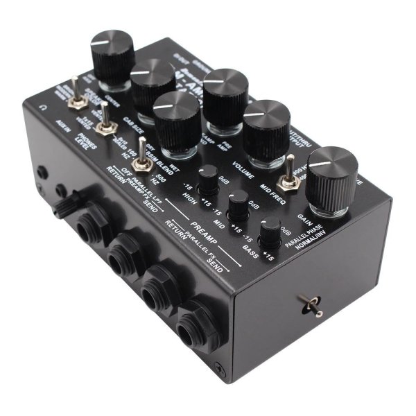 画像1: Demonfx SIM-AMP ベース用プリアンプシミュレーター キャビネットDI S22d8046915837 (1)