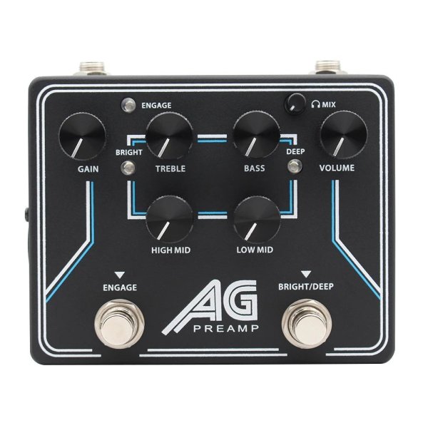画像1: [AG PREAMP] Demonfx  ベースプリアンプ DI エレベNEW S22d8047118003_0 (1)