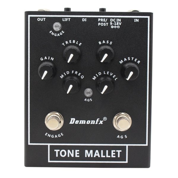 画像1: [TONE MALLET]  Demonfx トーンマレット ベース プリアンプ DI 高音質 S22d8047118003_1 (1)