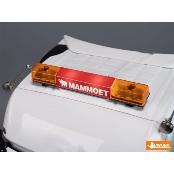 画像4: RC トラック LED 360°回転警告灯 ルーフライト 1/14  タミヤ SCANIA 770S R620 Volvo FH16XL 750 BENZ Arocs Car用 S22d8055515932 (4)