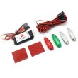 画像6: RC固定翼機用シミュレーション航法灯2-3S電圧3V LED 6モード実機風 S25d8077373832 (6)