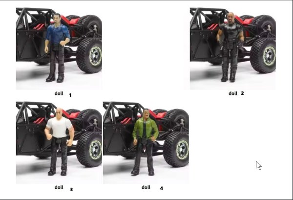 画像2: オーランドハント モデル ドール スポーツ X02 トロフィー トラック S25d8121496084 (2)