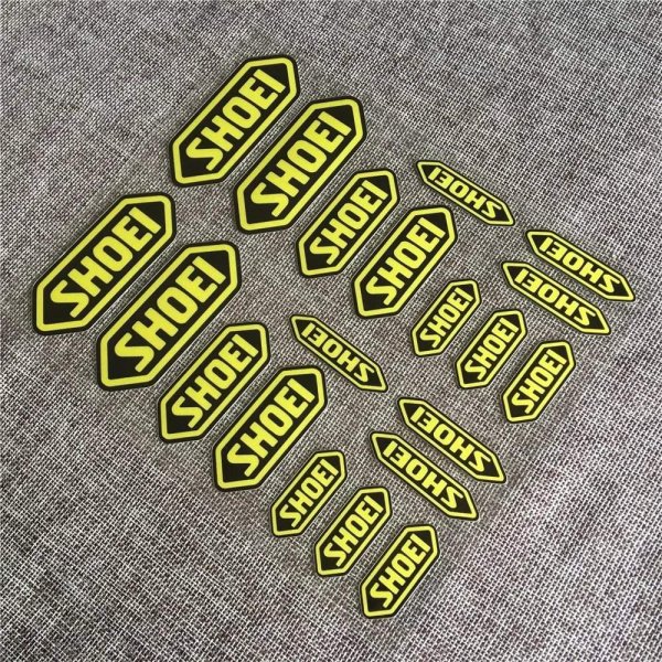 画像3: SHOEIヘルメット風防ガラス用3M反射ステッカーMOTO GP車ステッカーデカールレーシングバイク8CMx20CM/セット S20d8151502532 (3)