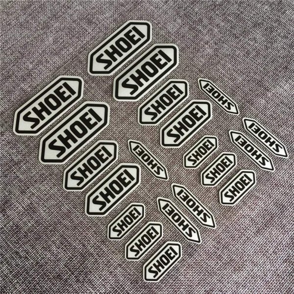 画像4: SHOEIヘルメット風防ガラス用3M反射ステッカーMOTO GP車ステッカーデカールレーシングバイク8CMx20CM/セット S20d8151502532 (4)