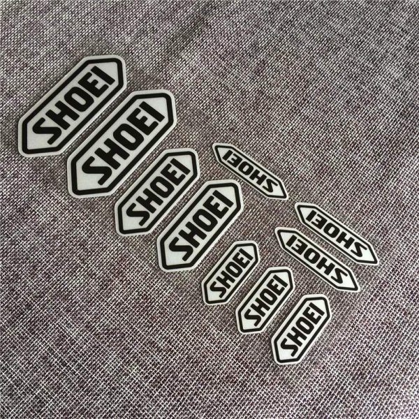 画像8: SHOEIヘルメット風防ガラス用3M反射ステッカーMOTO GP車ステッカーデカールレーシングバイク8CMx20CM/セット S20d8151502532 (8)