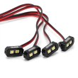 画像3: INJORA 4LED ロック ライト キット 1/10 RC クローラー (ホワイト) S22d8182377893 (3)