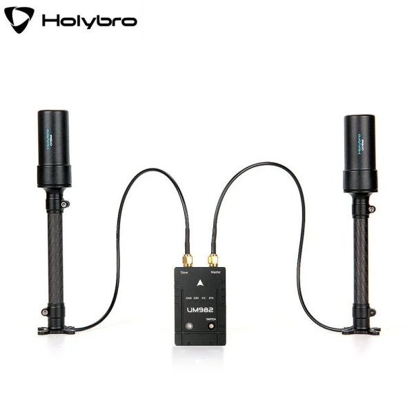 画像1: Holybro H-RTK Unicore UM982（デュアルアンテナヘディング）RTK GPS RC FPVドローン用の高精度な位置情報 S22d8219187125 (1)