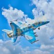 画像1: FMS 64mm F/A-18 ホーネット V2 PNP 電動 RC ジェット 逆推力機能付き スケールディテール S22d8263196419 (1)