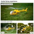 画像2: 470クラス FLYWING BO105 スケールRCヘリコプター 4ブレードローターヘッド搭載 高リアル設計 自動ルートモード ワンクリックリターン S22d8268700606 (2)