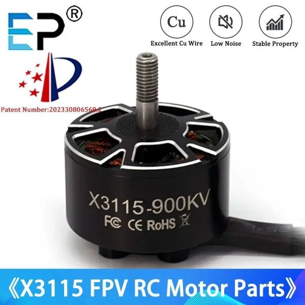 画像1: E-Power X3115 ブラシレスモーター 900KV 1050KV 1200KV 6S FPV フリースタイル 9インチ 10インチ ロングレンジ シネリフター RCドローン 高性能 S22d8289535422 (1)