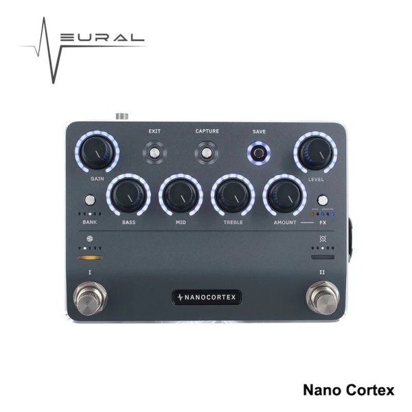 画像1: ニューラルDSPギターエフェクター Nano-Cortex 高音質 歪み系 S22d8290274483 (1)