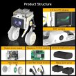 画像5: Yahboom Rider Pi AIロボットカー電子キット（IPSディスプレイ搭載、Raspberry Pi CM4モジュール搭載、ChatGPT音声インタラクション対応） S22d8318054466 (5)