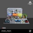 画像4: More Art 1:6 日本のストリートショップ照明 駐車場ジオラマ ライトバージョン ディスプレイ&コレクション&ギフト用ジオラマ S22d8342051569 (4)