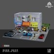 画像5: More Art 1:6 日本のストリートショップ照明 駐車場ジオラマ ライトバージョン ディスプレイ&コレクション&ギフト用ジオラマ S22d8342051569 (5)