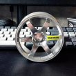 画像3: ダイキャストカーモデル金属BBS RAYSホイール改造卓上展示 S20d8384972312 (3)