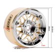 画像3: INJORA ModuWheel 1.0 インチ真鍮 & アルミビードロック ホイール 1/18 1/24 RC クローラー S22d8455059755 (3)