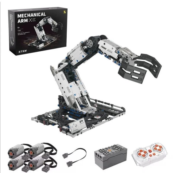 画像1: 多軸ロボットアーム スマホRC STEM学習 S22d8473452086 (1)