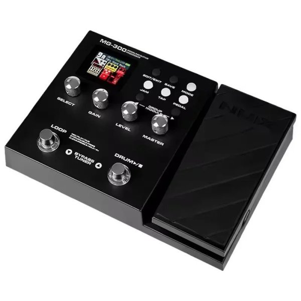 画像1: NUX MG-300 ギタープロセッサー モデリング マルチエフェクト ペダル エレキギター コンパクト S22d8543415851 (1)