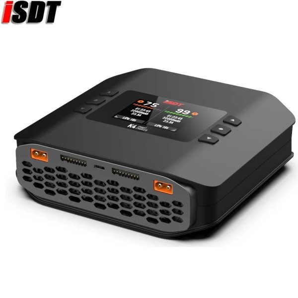 画像1: ISDT K4 スマート充電器 20A 600W AC/DC リポバッテリー RC玩具 S22d8558770916 (1)
