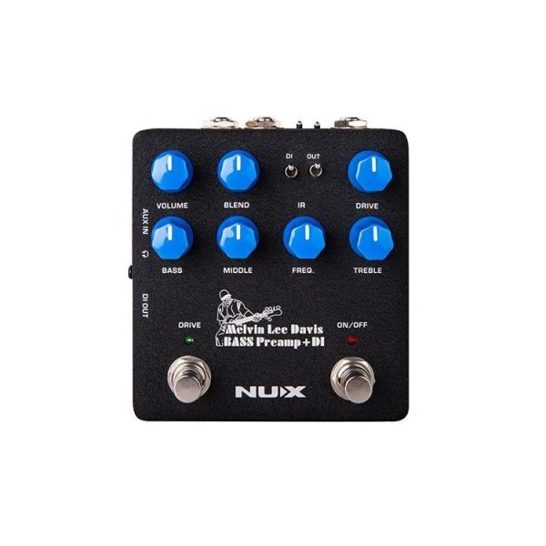 画像1: NUX NBP-5 ベースプリアンプ DI ペダル エフェクター ベース用 S22d8560051144 (1)