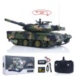 画像3: Heng Long 3809 1/24 ミニRCタンク Leopard2A5 リモートコントロールバトルタンクモデル BB 赤外線バトルパンツァー車両カーモデルおもちゃ S22d8563149628 (3)