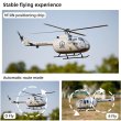 画像3: FLYWING BO105 スケールヘリ 4枚羽 RCヘリ 470クラス 高リアル 自動帰還 S20d8576077085 (3)