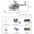 画像7: FLYWING BO105 スケールヘリ 4枚羽 RCヘリ 470クラス 高リアル 自動帰還 S20d8576077085 (7)