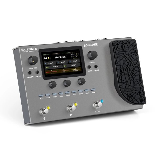 画像1: SONICAKE Matribox II ギターベースアンプモデリング エフェクター EU/US電源 QME-100 S22d8583994627 (1)